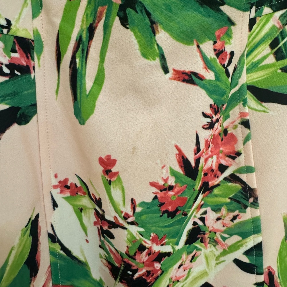 Tommy Hilfiger women’s one shoulder, pink and green dress - Picture 4 of 8